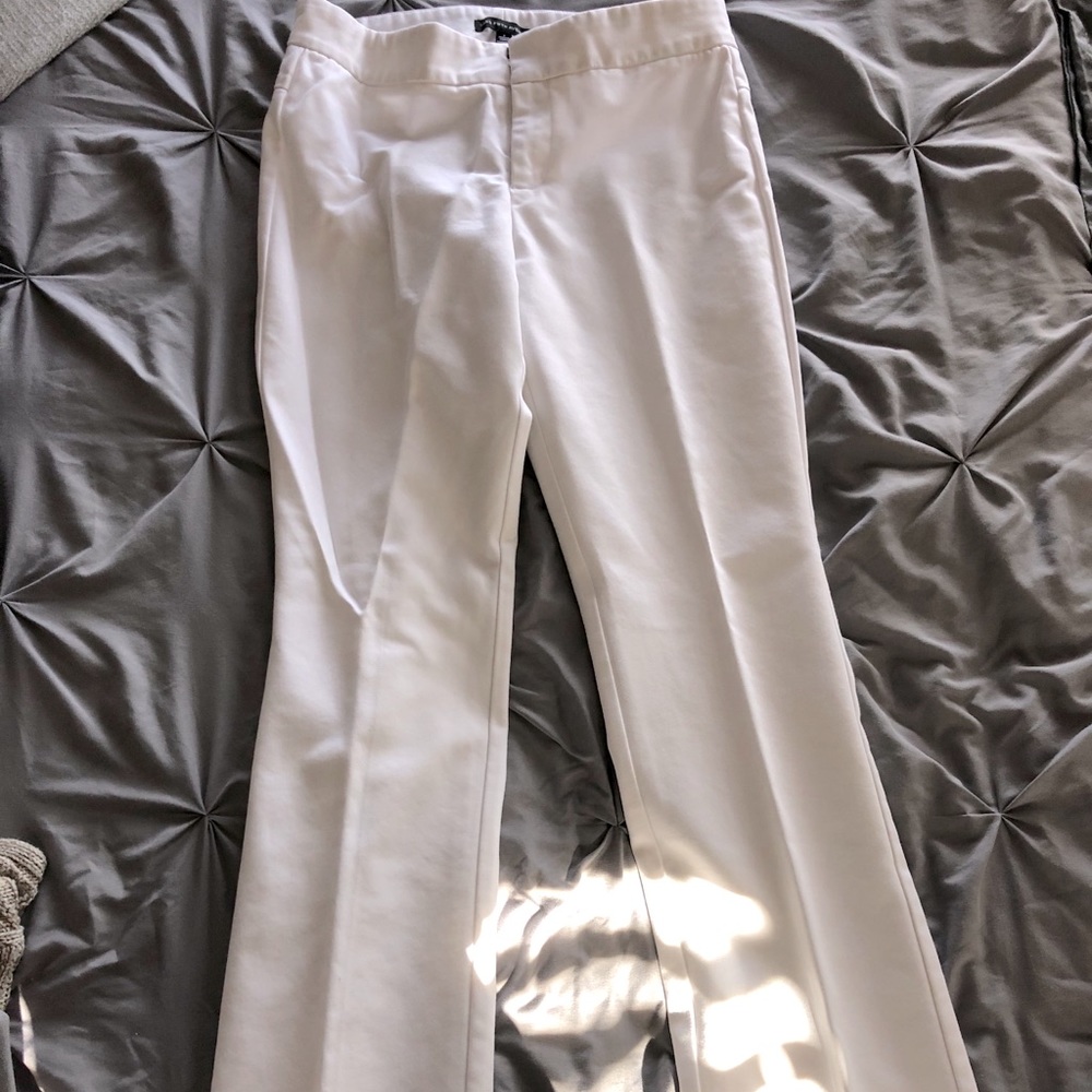 White Slacks from Saks Fifth Avenue Size 8
